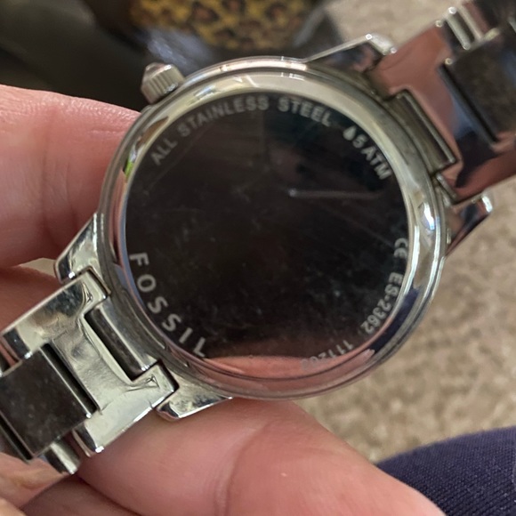 Women’s Fossil Jesse Watch White-Dial Glitz Dress - Picture 3 of 6